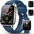 Smart Watch for Men Women, 1.85" HD Screen Smartwatch (Answer/Make Call) with Heart Rate Sleep Monitor Pedometer, 110+ Sports Mode Fitness Watch,