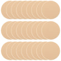 25 Pcs Women'S round Soft Makeup Beauty Eye Face Foundation Blender Facial Smooth Powder Puff Cosmetics Blush Applicators Sponges Use for Dry and Wet