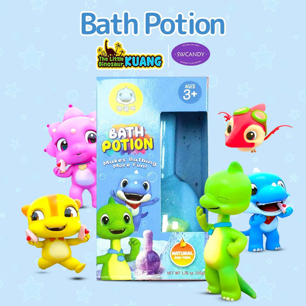 Kids Bath Bombs Potions, SWCANDY 6 Pack Easter Basket Stuffers School Bubble Bath Toys Tub Kid Colorful Fizzy Fun, Cool Foam Kit Color Scientific
