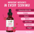 Maryruth Organics Vitamin B Complex | B Vitamins Complex | Biotin | Vitamin B12 | Niacin | Folate | Metabolic Support Supplement | Vegan | USDA