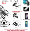 USB Microscope Camera 40X to 1000X, Cainda Digital Microscope with Metal Stand & Carrying Case, Compatible with Android Windows Linux Mac,