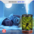 Essential Oils Diffuser,Aromatherapy Diffuser,Birthday for Women Mom Grandma,Metal Cool Mist Humidifier with 7 Colors Lights Waterless Auto Off