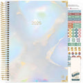 Bloom Daily Planners HARDCOVER 2025 (8.5" X 11") Calendar Year Day Planner (January 2025 - December 2025) - Aesthetic Goal Organizer - Monthly &