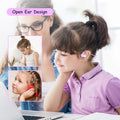 Kids Headphones, LK15 Open Ear Bluetooth Headphones with Air Conduction, Ultra-Light, 85Db Volume Limiting Wireless Headphone for Children Teens