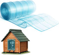 Dog Door Replacement Flaps, Doghouse or Kennel Door Flap, Pet Products and Supplies?Safe Plastic Vinyl Strip for DIY Doghouse or Cat Door (7.9 in