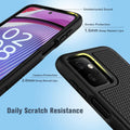 FNTCASE for Motorola Moto G-Power-5G 2023 Case: Moto G 5G 2023 Case Dual Layer Shockproof Protective Textured Design Cell Phone Cover Heavy Duty