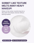 One Step Makeup Remover Cleansing Balm (5.1Fl Oz) - Korean Facial Cleanser for Eyes, Lips and Face, Gentle, Cruelty-Free Formula