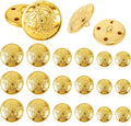 Ouligay 18Pcs Gold Brass Buttons for Blazer, Suit, Coat & DIY Crafts - 18Mm, 20Mm, 25Mm