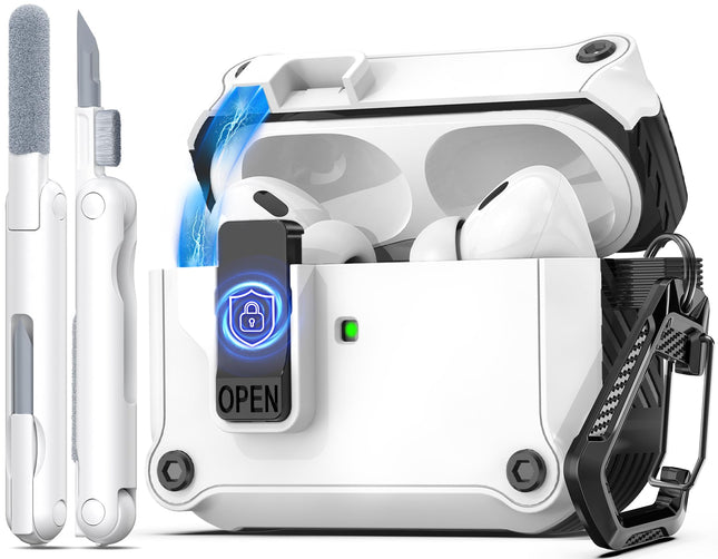 R-Fun Compatible with Airpods Pro 2Nd Generation 2023(Usb-C),2022(Lightning Cable),1St Gen 2019 Charging Case, Full Drop