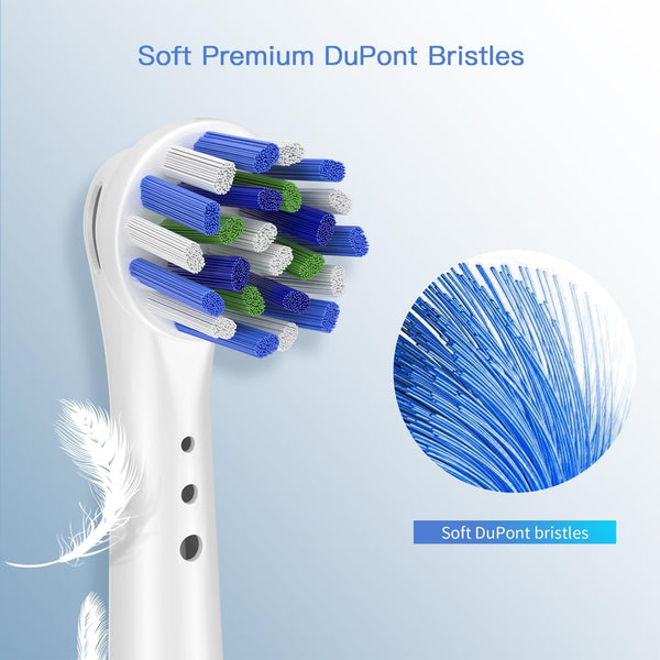 Replacement Toothbrush Heads for Oral B Braun, 8 Pack Professional Electric Toothbrush Heads, Precision Clean Brush Heads Refill Compatible with