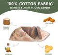 XL Beeswax Wraps 18.5X21.5" - Reusable Organic Bee Wax Bags for Food Storage, Bread, Sandwich, Sourdough, Eco-Friendly Wrapping Paper, Kitchen