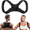 Copper Compression Posture Corrector for Men & Women - Adjustable Copper Infused Orthopedic Brace for Pain Relief from Bad Posture, Slumping -