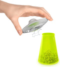 Genuine Fred Filing Saucer Paperclip Dispenser UFO Holder with Cow Paperclips, Space Themed Desktop Organizer Fun and Functional Desk Accessory