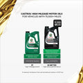 Castrol GTX High Mileage 20W-50 Synthetic Blend Motor Oil, 5 Quarts