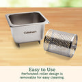 Cuisinart Stainless Steel Butter Wheel, Raised Bottom Butter Roller for Griddle for Golden Crust and Even Spread, Kitchen Grill Accessory for