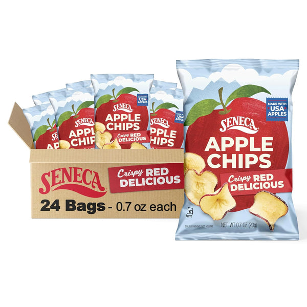Seneca Original Apple Chips | Made from Fresh 100% Red Delicious Apples | Yakima Valley Orchards | Seasonally Picked | Crisped Apple Perfection |