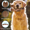 Dog Toys for Aggressive Chewers, Indestructible Toys for Large Dogs, Dog Chew Toys for Large Medium Small Breed, 3 Pack Super Chewer Toys with