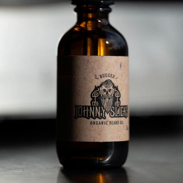Organic Beard Oil | Moisturize, Soften, Promote Hair Growth, Reduce Itch (US Made, Veteran Owned Handcrafted with Clean Ingredients), Rugged