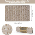 Foot Acupressure Mat and File, Foot Massage Mat anti Fatigue Standing Desk Office Reflexology for Bathroom Offic Yoga Travel Acupressure Tool