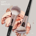 Makeup Brushes with Case, MAANGE 18 Pcs Professional Makeup Brush Set Premium Synthetic Face Kabuki Brush Kit Foundation Blush Powder Eyeshadow