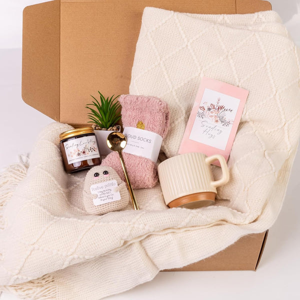 Get Well Gifts for Women, Sympathy Gifts Care Package for Women Get Well Soon Gift Basket for Sick Friends after Surgery Gifts Feel Better Gifts