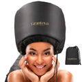 Hooded Hair Dryer W/A Headband Integrated That Reduces Heat around Ears & Neck - Hair Dryer Hooded Diffuser Cap for Curly, Speeds up Drying Time,