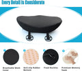 Car Seat Cushion for Driving - Comfort Memory Foam for Car Driver Seat- Back Support, Pain Relief - for Car Travel, Long Trips (Black)