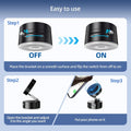 Vacuum Suction Magnetic Phone Holder, Upgraded Suction Cup Phone Holders, Magnetic Car Phone Holders for Phone and All Smartphones, Portable Phone