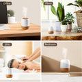 Yogin Essential Oil Diffuser for Bedroom, Quiet,Small Aromatherapy Diffuser,7 LED Color Options, and a Safety Auto-Off Timer