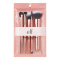 E.L.F. Flawless Face Kit, 6-Piece Brush Collection, Brushes for Face, Eyes & Brows, Vegan & Cruelty-Free