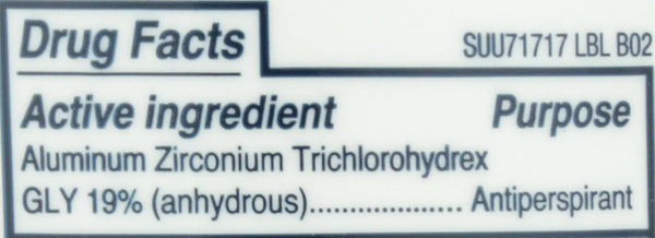 Sure Deodorant Invisible Solid, Unscented - 2.6 Oz