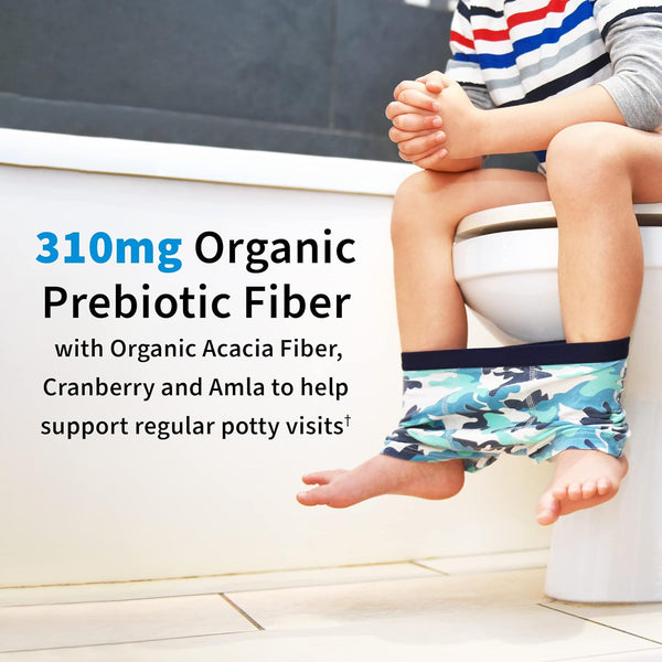 Garden of Life Dr. Formulated Probiotics Organic Kids+ plus Vitamin C & D - Berry Cherry - Gluten, Dairy & Soy Free Immune & Digestive Health