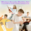 Mini Karaoke Machine,Funny Toys Christmas Birthday Gifts for Kids Age 4-12 Girls,Boys,Adults,Meguo Karaoke Microphone Toys for