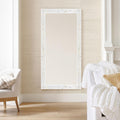 Tanmicoshomy 24 X 47 Inch Rectangle Wall Mirror, Natural Shell Framed Rectangular Mirror for Bathroom Vanity Bedroom, Living Room, Entryway, Wall