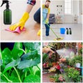 Plastic Spray Bottles 17OZ Empty Spray Bottle 2PCS Refillable Water Squirt Bottles Leakproof Water Spray Bottles for Cleaning Solution Alcohol