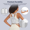 Fit Geno Posture Corrector for Women & Men: Adjustable Lightweight Upper Back Brace for Neck Shoulder & Upper Back Pain Relief - Improve Posture