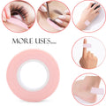 6 Rolls Eyelash Tape,Adhesive Fabric Eyelash Extension Tape,Breathable Micropore Fabric Tape for Eyelash Extension Supplies,9 M/10 Yard Each Roll