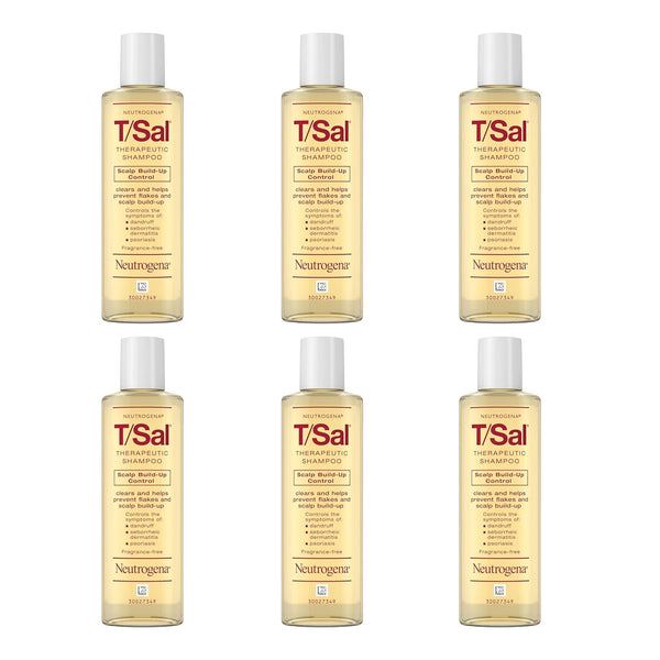 Neutrogena T/Sal Therapeutic Scalp Shampoo for Scalp Build-Up Control with 3% Salicylic Acid, Scalp Treatment for Dandruff, Scalp Psoriasis &