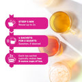Pink Stork Organic Fertility Tea - Supports Conception for Her & Hormone Balance with Chaste Tree Berry (Vitex), Mint, and Red Raspberry Leaf -