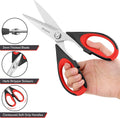 Ibayam Kitchen Scissors All Purpose Heavy Duty, Kitchen Utensils Set, Stainless Steel Cooking Utensils Gadgets, Meat Poultry Food Shears
