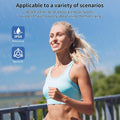 Open Ear Headphones, Bluetooth Headphones 5.3 Sports with Smart Digital Display, 36H Playtime, IP54 Waterproof, Wireless Earbuds Lightweight