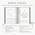 FINDING BALANCE 100-Day Mental Health Journal â Daily Journal with Prompts for Mindfulness, Self-Care & Healing â Anxiety & Depression Relief