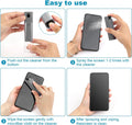 4 Pack Screen Cleaner 3-In-1 Touchscreen Mist Cleaner Spray and Microfiber Cloth Built-In Cleaning Solution Portable Reusable Fingerprint-Proof
