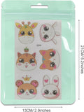SINHOWANG Diamond Art Kits for Kids 4-8 Years Old, Arts and Crafts for Kids Ages 8-12 Girls Boys Art Supplies, 6Pcs Animal Mosaics Gem Stickers