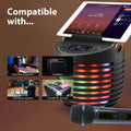 Singing Machine Portable Wireless Microphone (Black) - Premium Unidirectional UHF Wireless Mic for Singing, Speeches & Events - Cordless Mic
