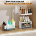 3 Drawers Bathroom Counter Organizer, 5 Tier Makeup Organizer, Versatile Perfume Organizer, Ideal for Bathroom Storage, Vanity, Large Skincare,