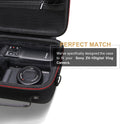 LTGEM Camera Case Compatible with Sony ZV-1F / ZV-1 / ZV-1 II Vlog Digital Camera, Tripod, Microphone and Vlogger Accessory Kit with Shoulder