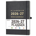 2025-2026 Planner - July 2025 - June 2026, Planner 2025-2026 Daily Weekly and Monthly, 8.5" X 11", Pen Holder, Calendar Stickers, Pocket, 25 Notes