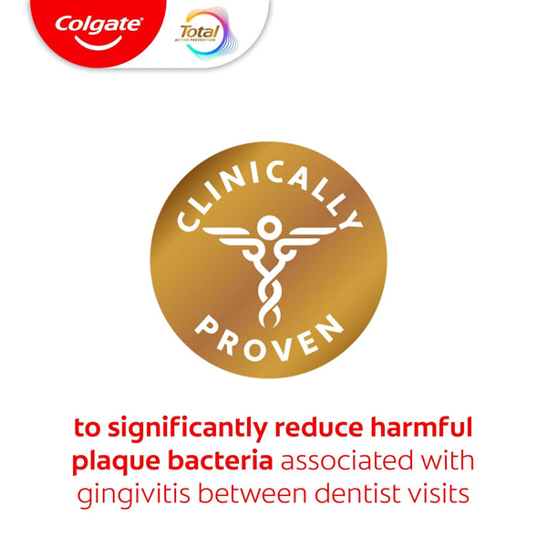 Colgate Total Plaque Pro Release Whitening Toothpaste, 2 Pack, 3.0 Oz Tubes