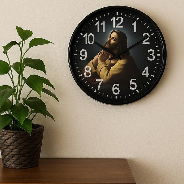 The Prayer Clock 10" (Black)